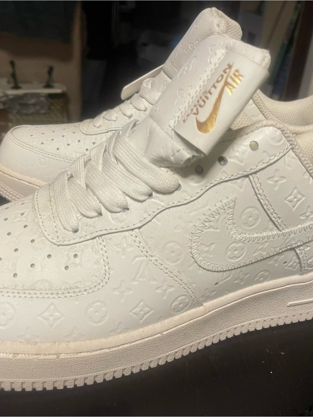 2022
Louis Vuitton x Nike Air Force 1 Low 'Triple White'
